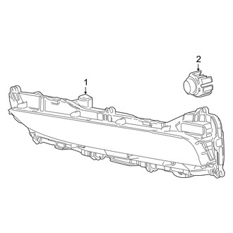 Toyota OE - Front Lamps - Signal Lamps