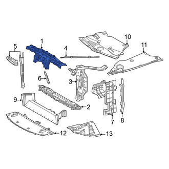 Toyota OE - Front Upper Radiator Support Tie Bar