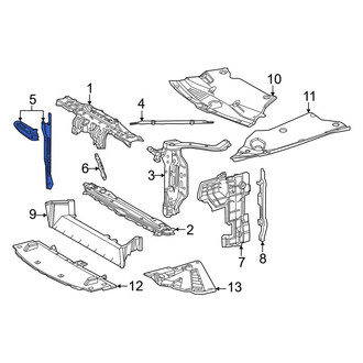 Toyota OE - Front Hood Latch Support