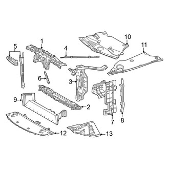 Toyota OE - Radiator Support