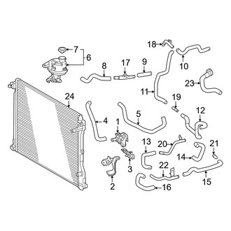 Toyota OE - Inverter Cooling Components