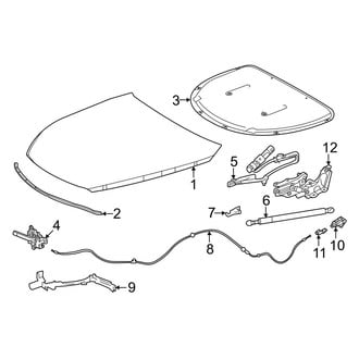 Toyota OE - Hood & Components