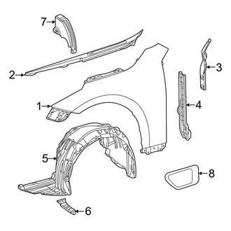 Toyota OE - Fender & Components