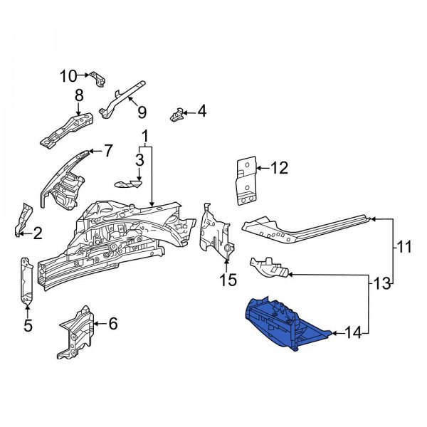 Frame Side Member Bracket