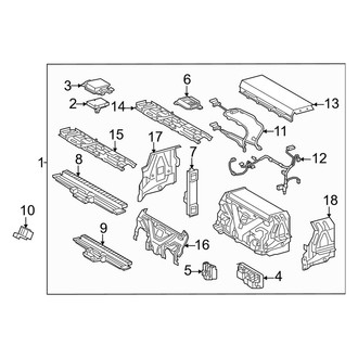 Toyota OE - Electrical - Battery (Battery & Components, High Voltage, Main)