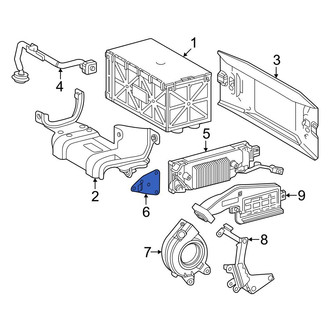 Toyota OE - Left Hybrid Voltage Converter Bracket