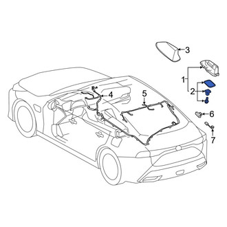 Toyota OE - Radio Antenna Base Bracket