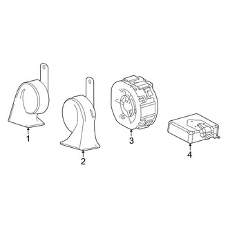 Toyota OE - Electrical - Horn