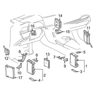 Toyota OE - Electrical - Fuse & Relay (Instrument Panel Components)