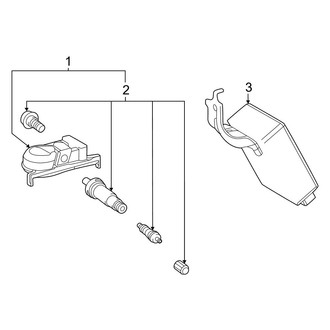 Toyota OE - Electrical - Tire Pressure Monitor Components