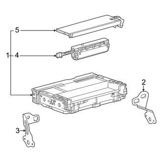 Toyota OE - Electrical - Communication System Components