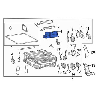 Toyota OE - Drive Motor Battery Voltage Sensor