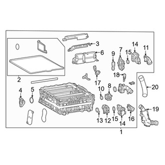 Toyota OE - Electrical Components (Fuel Cell Stack Components)