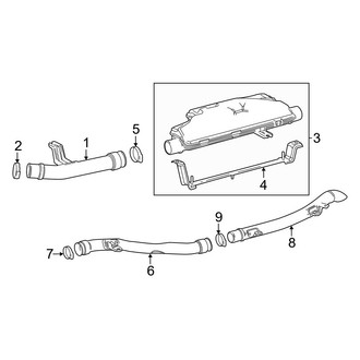 Toyota OE - Exhaust System - Exhaust Components
