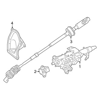Toyota OE - Steering Column Assembly