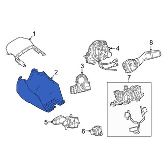 Toyota OE - Lower Steering Column Cover