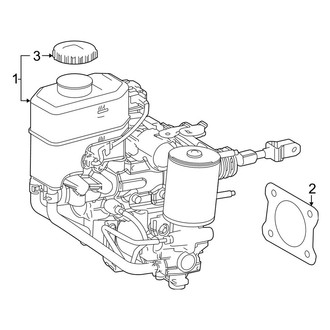 Toyota OE - Cowl - Components on Dash Panel