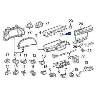 Toyota OE - Front Courtesy Light