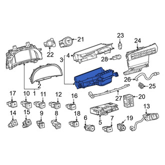 Toyota OE - Heads Up Display Assembly