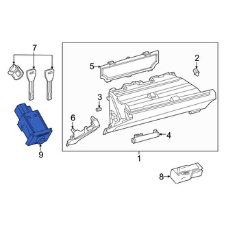 Toyota OE - Trunk Open Warning Switch