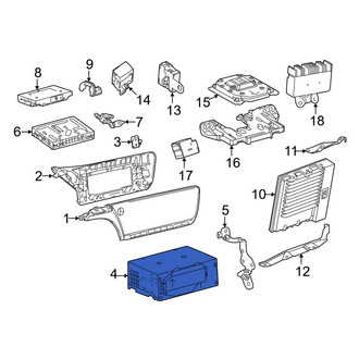 Toyota OE - Front Radio Control Unit