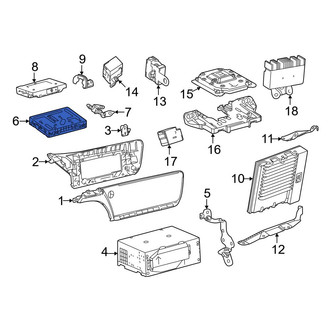 Toyota OE - GPS Navigation Control Module