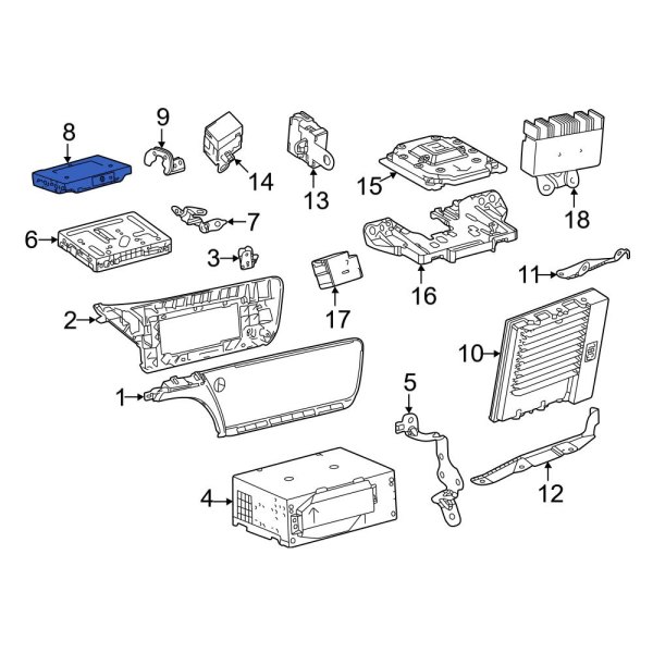 GPS Navigation Control Module