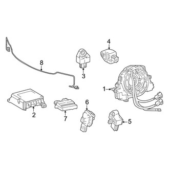 Toyota OE - Restraint Systems - Air Bag Components (Modules & Sensors)