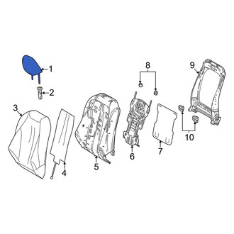 Toyota OE - Front Left Headrest