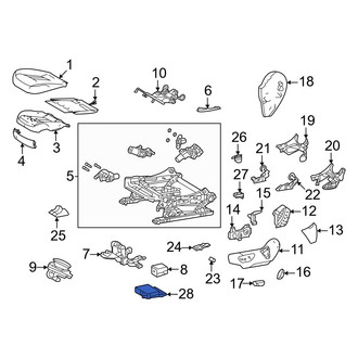 Toyota OE - Front Left Seat Memory Control Module