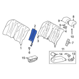 Toyota OE - Rear Left Seat Heater Pad
