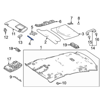 Toyota OE - Headliner Insulator