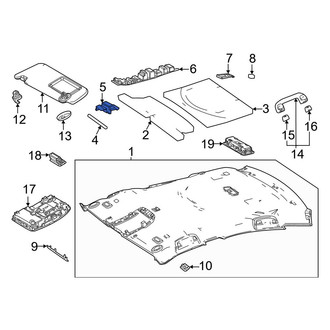 Toyota OE - Left Headliner Insulator