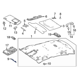 Toyota OE - Roof Opening Trim