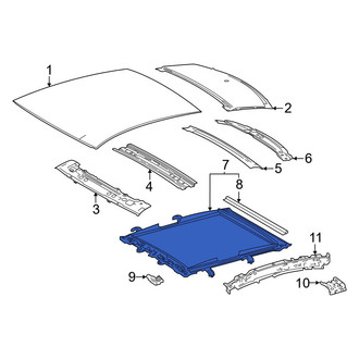 Toyota OE - Sunroof Reinforcement