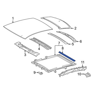 Toyota OE - Sunroof Cover