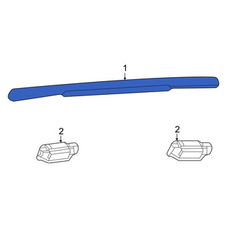 Toyota OE - Left Roof Drip Molding