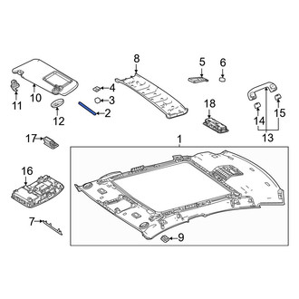 Toyota OE - Headliner Insulator