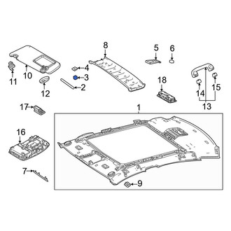 Toyota OE - Headliner Insulator
