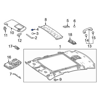 Toyota OE - Headliner Insulator