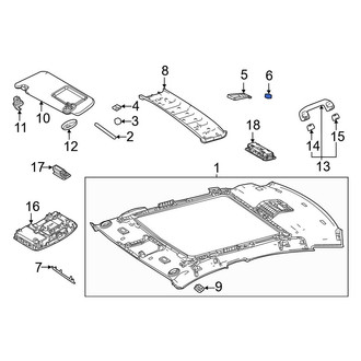 Toyota OE - Headliner Insulator