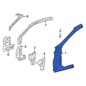 Toyota OE - Left Body A-Pillar