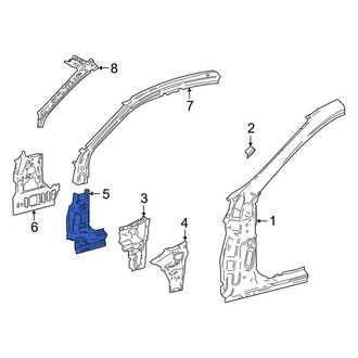Toyota OE - Left Inner Body A-Pillar