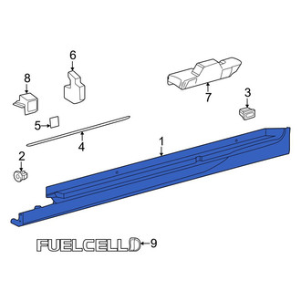 Toyota OE - Left Rocker Panel Guard