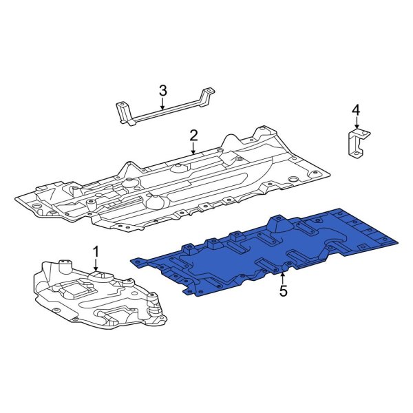 Floor Pan Splash Shield