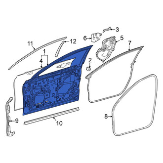 Toyota OE - Front Left Door Shell