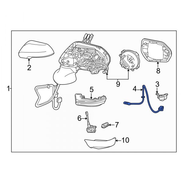 Park Assist Camera Wiring Harness