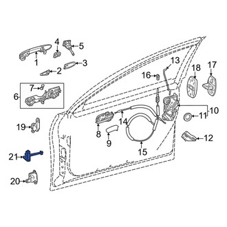 Toyota OE - Front Door Check