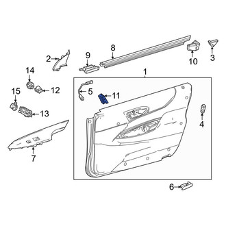 Toyota OE - Front Seat Memory Switch