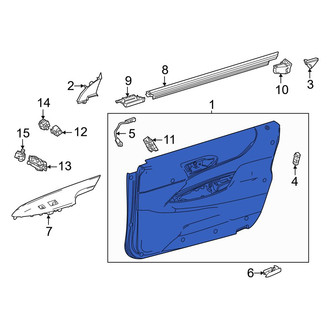 Toyota OE - Front Left Outer Door Outer Panel